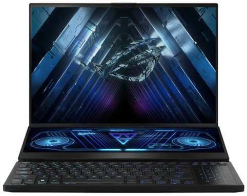 Ноутбук Asus ROG zephyrus DUO 16 2023, R9-7945HX, RTX4070, 32ГБ/1ТБ, 240hz/2.5K, 2 экрана, MiniLED, Русская клавиатура+Русский Windows 11 Home