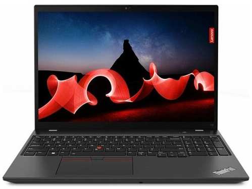 Ноутбук Lenovo ThinkPad T16 G2 Core i5 1335U 16Gb SSD1Tb Intel Iris Xe graphics 16″ IPS WUXGA (1920x1200) Windows 11 Professional 64 WiFi BT Cam 65mAh