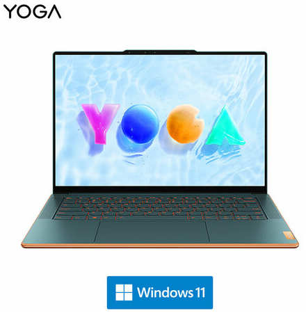 Ноутбук Lenovo Yoga Air 14s AMD Ryzen 7 7840HS 2.9K 90Hz OLED 32GB 1TB SSD, Русская клавиатура, Зеленый 19847843290752