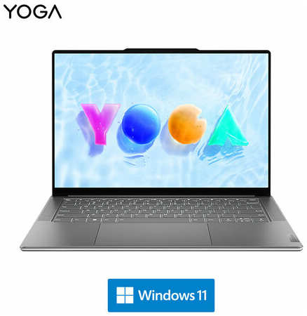 Ноутбук Lenovo Yoga Air 14s AMD Ryzen 7 7840HS 2.9K 90Hz OLED 32GB 1TB SSD, Русская клавиатура, Серый 19847843290757
