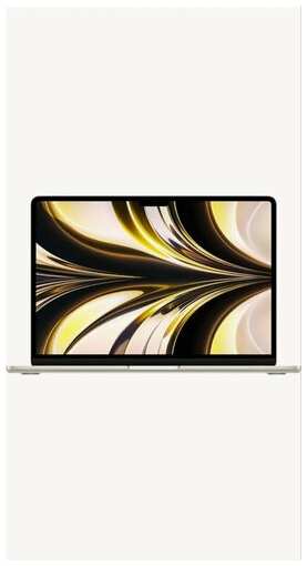 13.6 Ноутбук Apple MacBook Air 13 2022, Apple M2, RAM 16 ГБ, SSD 512 ГБ, Apple graphics 10-core, сияющая звезда, русская клавиатура, Z15Y000KZ 19847844525744
