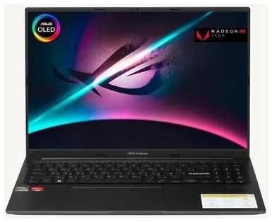 15.6″ Ноутбук ASUS Vivobook M3504 15X OLED, AMD Ryzen 5 7530U ( 6 ядер-2.0 ГГц),16 ГБ\ 1 ТБ, AMD Radeon RX Vega 7, Windows 11 Pro, подсветка клавиатуры, Русско-английская раскладка