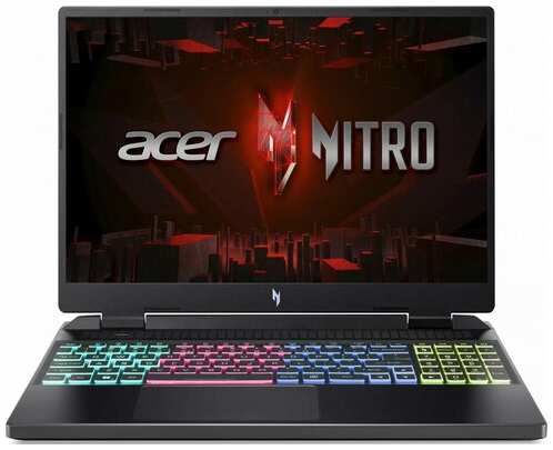 Ноутбук Acer Nitro 16 AN16-41-R3YQ Ryzen 7 7735H 16Gb SSD1Tb NVIDIA GeForce RTX4070 8Gb 16″ IPS WQXGA (2560x1600) Windows 11 Home Single Language WiFi BT Cam (NH. QKDCD.001)