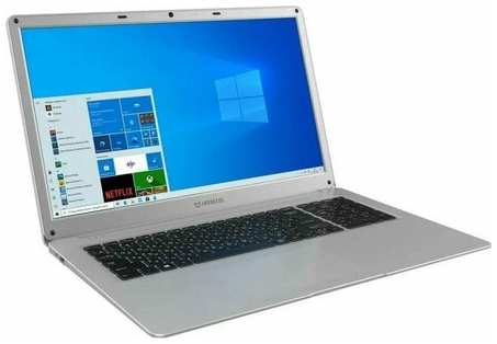 17.3″ Ноутбук Irbis NB702 (NB702) - 1600x900, TN+film, Intel Pentium J3710, ядра: 4 х 1.6 ГГц, 4 ГБ, eMMC 128 ГБ, Intel HD Graphics, Windows 10 Pro