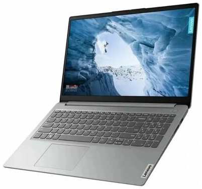 15,6″ Ноутбук Lenovo IdeaPad 1 15IAU7 (82QD009NPS) серый - 1920x1080, IPS, Intel Core i5 1235U, ядра: 10 х 1,3, 8 ГБ, SSD 256, Intel Iris Xe Graphics, без ОС 19847864553770