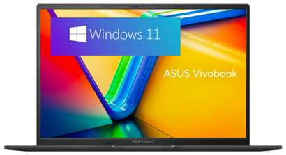 16″ Ноутбук ASUS Vivobook 16 IPS, AMD Ryzen 7 7730U, RAM 16 ГБ DDR4, SSD 512 ГБ, AMD Radeon Graphics, Windows 11 Pro , Русская раскладка