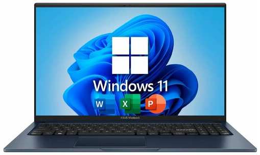 15.6″ Ноутбук ASUS VivoBook 15X, Intel Core i5-1235U (10 ядер), RAM 16 ГБ, SSD 512 ГБ, Intel UHD Graphics, Windows 11 + Office 2021, Русская раскладка 19847867426506