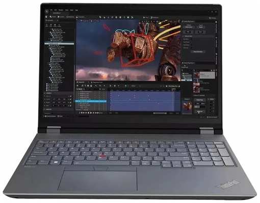 Ноутбук Lenovo ThinkPad P16 Gen 2 (Intel i9-13950HX/16″/3840х2400/OLED/32Gb/1024Gb SSD/NVIDIA RTX 4000 ADA/Win 11 Pro) Русская клавиатура