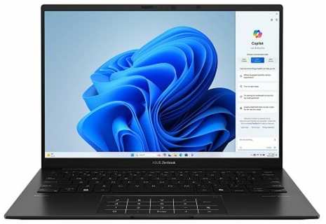 Asus Ноутбук ASUS ZenBook 14 OLED UM3406HA-QD119 90NB1271-M007D0 Black 14″ {OLED Ryzen 7 8840HS/16384Mb/1024SSDGb/AMD Radeon/DOS + NumberPad; алюм корп; чехол; USB-RJ45} 19847879215237