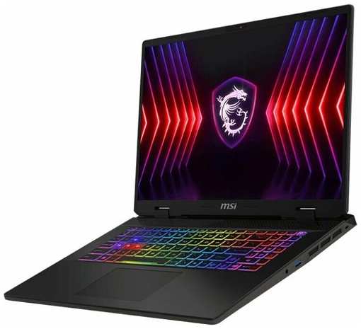 Ноутбук MSI Sword 17 HX B13VFKG-099XRU Core i7 13700HX 16Gb SSD1Tb NVIDIA GeForce RTX4060 8Gb 17″ FHD+ (1920x1200) Free DOS space WiFi BT Cam (9S7-17T214-099)