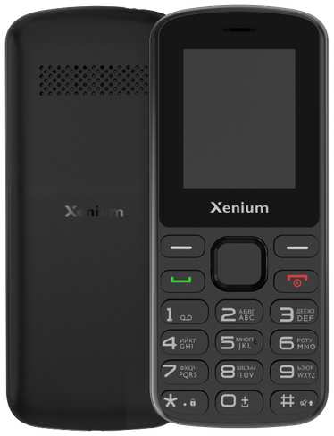 Телефон Xenium X170 RU, 2 SIM, черный 19847894098978