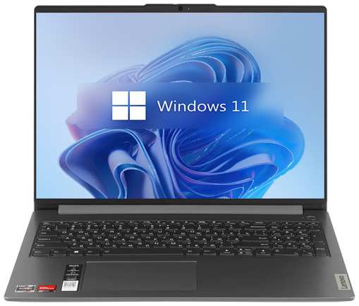 15.6″ Ноутбук Lenovo IdeaPad Slim 3 Gen 8, AMD Ryzen 5 7430U (4.3 ГГц), RAM 8 ГБ LPDDR4, SSD 512 ГБ, Windows 11 Pro + Office 2021 Pro Plus, Arctic , Русская раскладка