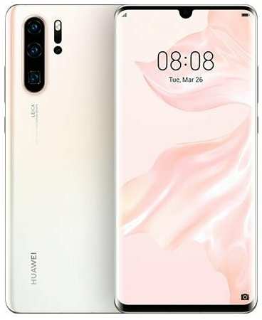 Смартфон HUAWEI P30 Pro 8/128 ГБ, Dual nano SIM, белый 19847984105985