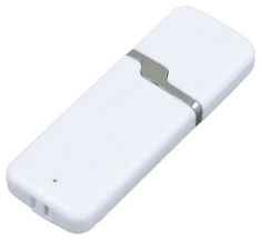 Apexto Промо флешка пластиковая с оригинальным колпачком (128 Гб / GB USB 3.0 Белый/White 004 Флеш-карта Симос) 19848000031271