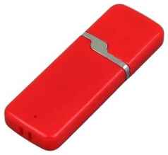 Apexto Промо флешка пластиковая с оригинальным колпачком (128 Гб / GB USB 3.0 Красный/Red 004 Флеш-карта Симос) 19848000031298