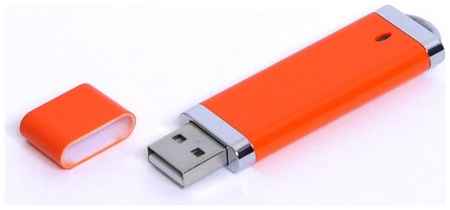 Apexto Промо флешка пластиковая «Орландо» (8 Гб / GB USB 2.0 Оранжевый/Orange 002 Flash drive VF-661) 19848000033543