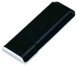 Оригинальная двухцветная флешка для нанесения логотипа (128 Гб / GB USB 2.0 Черный/Black Style) 19848000035358