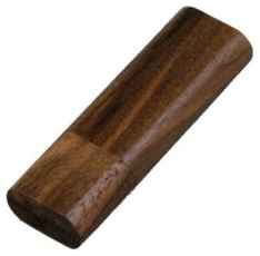 Эргономичная, прямоугольная деревянная флешка с округленными краями (128 Гб / GB USB 2.0 / Wood4)
