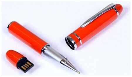 Флешка в виде ручки с мини чипом (32 Гб / GB USB 2.0 / 370 для именной гравировки оригинальный подарок на выпускной)