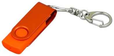 Флешка для нанесения Квебек Solid (4 Гб / GB USB 2.0 Оранжевый/Orange 031 недорого доступна оптом) 19848000035787