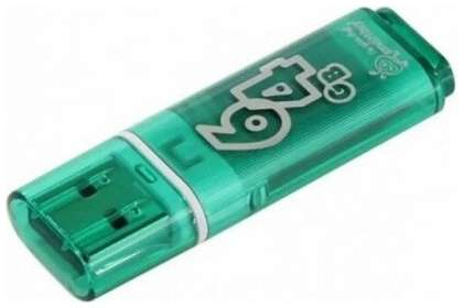 SmartBuy Память Flash USB 64 Gb Smart Buy Glossy series Green 19848002661894