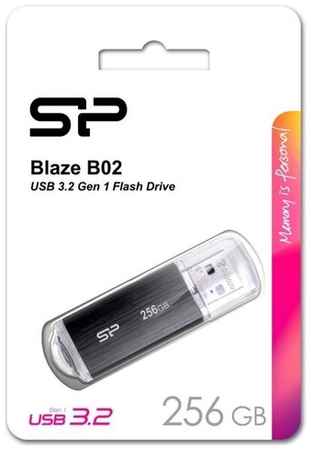 Флеш-диск Silicon Power 256GB Blaze B02 USB3.1 (SP256GBUF3B02V1K) 19848005005198