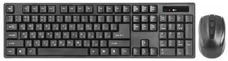 Комплект клавиатура + мышь Defender C-915 RU, black, английская/русская 19848020411936