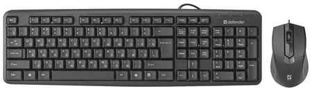 Комплект клавиатура + мышь Defender Dakota C-270, black, английская/русская 19848020462560