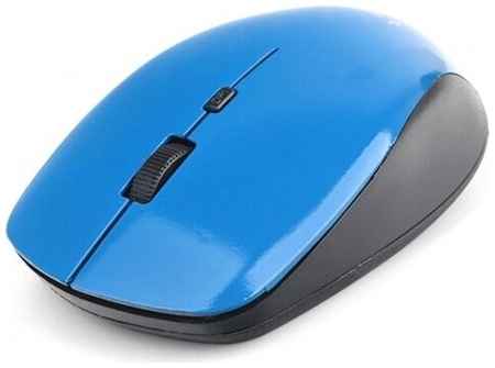 Мышь беспров. Gembird MUSW-250-2, 2.4ГГц, 3 кнопки + колесо кнопка,1600DPI синий 19848025573586