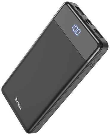 Внешний аккумулятор 10000мАч Hoco J84 Cool Plug - Черный 19848029038661