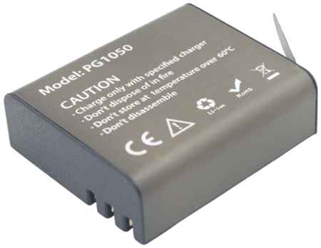 Аккумуляторная батарея PG1050 для экшн-камеры 3,7 в 1050 мАч для EKEN H9, H9R, H3, H3R, H8PRO, H8R, H8