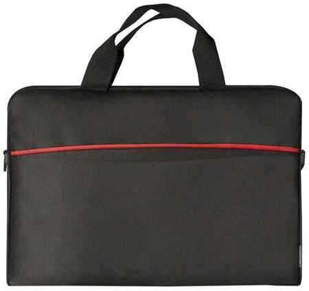 Defender / Сумка для ноутбука 15,6d карман, черная+красный Lite 19848035567990