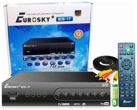 Тюнер DVB-T2 Eurosky ES-17 (IPTV)