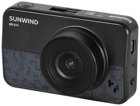 Видеорегистратор SunWind SD-311, черный 19848040907537
