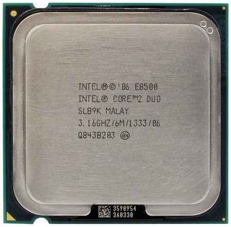 Процессор Intel Core 2 Duo E8500 Wolfdale LGA775, 2 x 3166 МГц, OEM 19848043252207