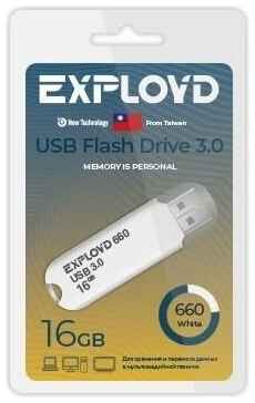 EXPLOYD EX-16GB-660-White USB 3.0 19848043282129