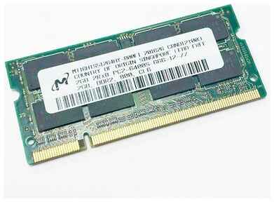 Оперативная память DDR2 2Gb 800 Mhz Micron MT16HTF25664HY-800E1 So-Dimm PC2-6400 для ноутбука 19848052058581