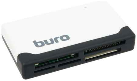 Картридер внешний Buro BU-CR-2102 USB2.0 белый 19848052984197
