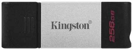 Флеш Диск Kingston 256Gb DataTraveler 80 DT80/256GB USB3.0 черный 19848059961319