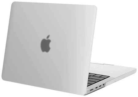 Nova store Чехол для MacBook Pro 14 2024 - 2021 M3 A2918 A2992 M2 A2779 M1 A2442 Pro Max Прозрачная матовая 19848064474438