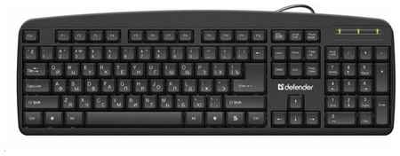 Клавиатура DEFENDER Office HB-910, черный 19848067181645