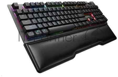 Игровая клавиатура XPG SUMMONER (Cherry MX switches, USB, алюминиевая рама, RGB подсветка, подставка под запястья, USB порт)