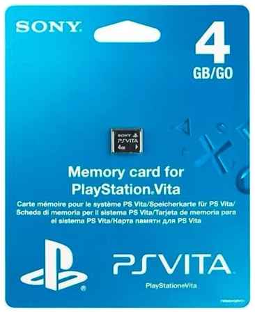 Карта памяти Sony PS Vita Memory Card 4Gb 19848067189033
