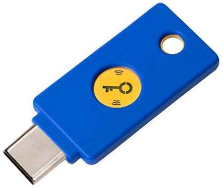 Аппаратный ключ аутентификации Yubikey Security Key NFC USB-C 19848067248063