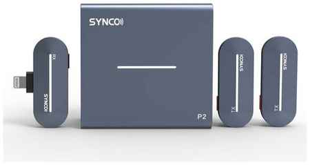Беспроводной микрофон Synco P2L, 2.4 ГГц, приемник + 2 передатчика, цифровой, Lighting