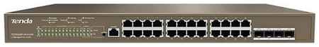 Коммутатор 24PORT 1000M POE 4SFP TEG5328P-24-410W TENDA 19848077498079