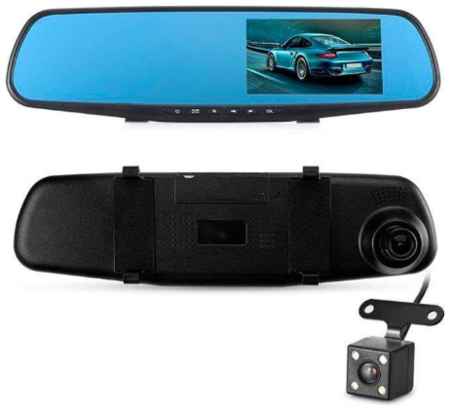 Видеорегистратор зеркало автомобильное/ Зеркало регистратор с камерой заднего вида 19848079958204