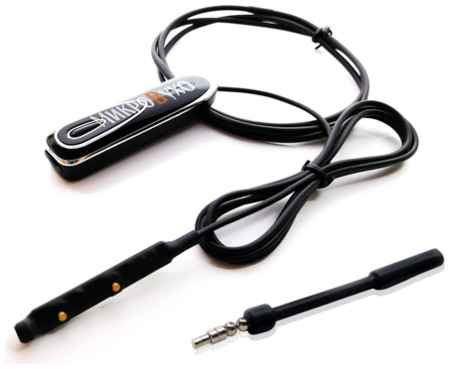 МикроВухо Магнитные микронаушники 2 мм 40 шт и гарнитура Bluetooth Premier с выносным микрофоном, кнопкой подачи сигнала, кнопкой ответа и перезвона
