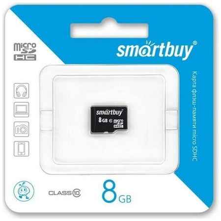 Smartbuy Карта памяти Smartbuy microSDHC 8GB Class10 19848083054855