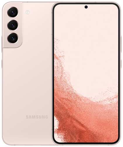 Смартфон Samsung Galaxy S22 8/256 ГБ, Dual: nano SIM + eSIM, розовый 19848084297958